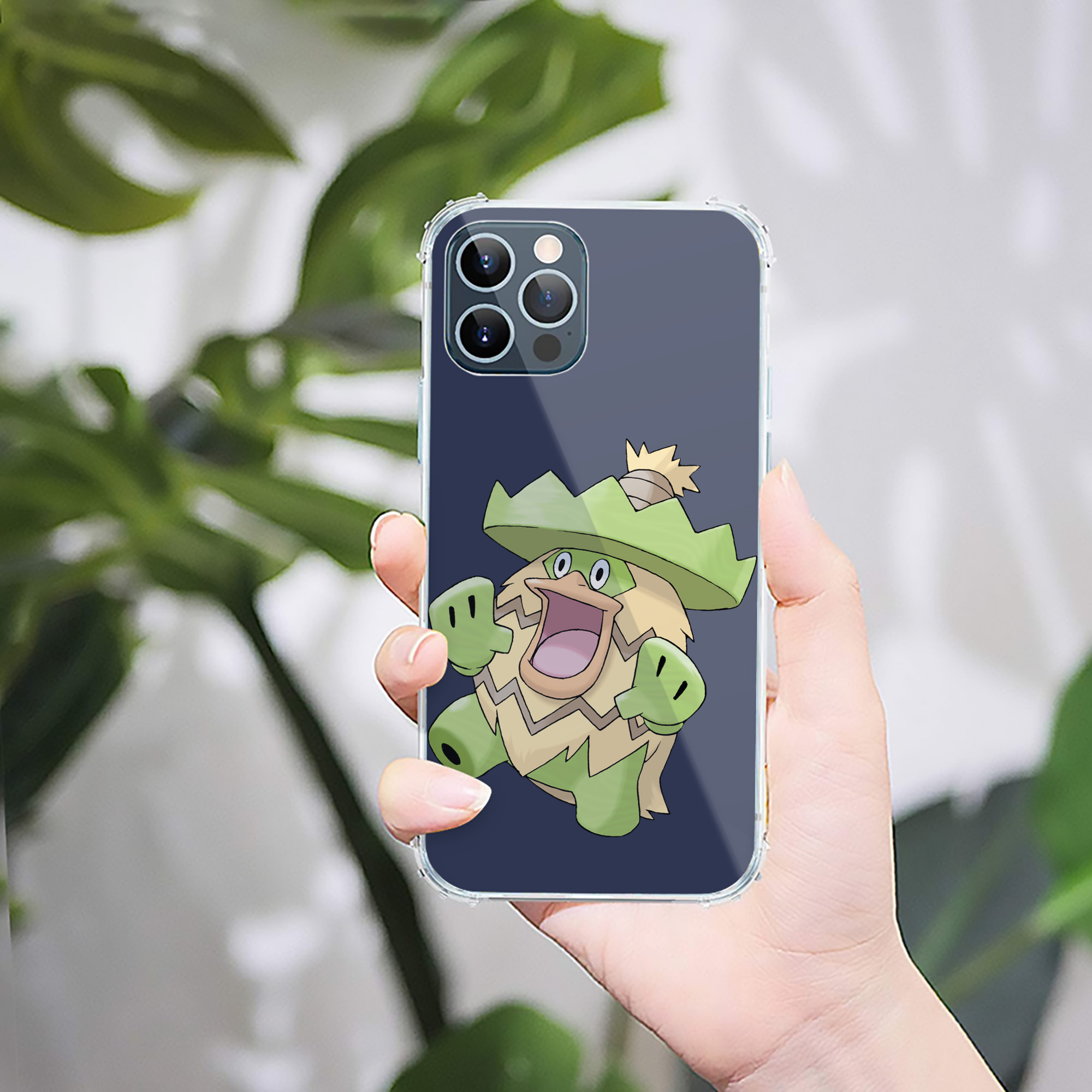（画像用） ポケットモンスター Pokémon 【iPhone 12シリーズ対応】透明スマホケース（クリアソフトケース）